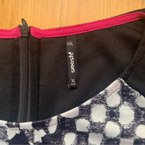 SMASH! Midi dress, art to wear style, Sz XL NWOT - Picture 4 of 6